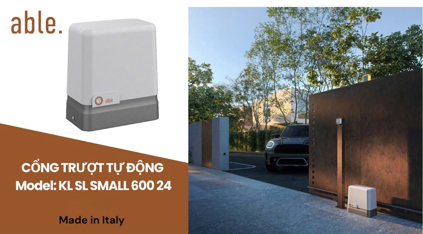 ABLE SL SMALL 600KG Cổng lùa tự động ABLE SL SMALL 600 24